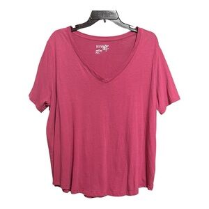 Terra & Sky Pink Short Sleeve Relaxed Tee